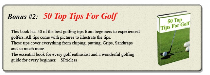 50 tips for golf ebook picture
